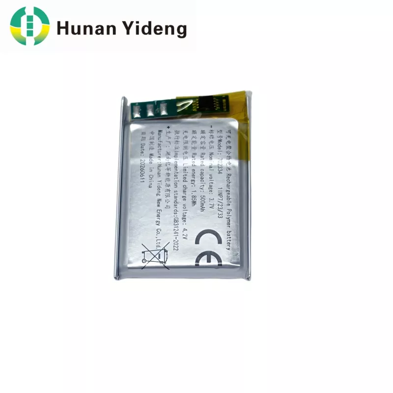 Baterai Khusus 1,85Wh 702334 dengan Konektor Molex