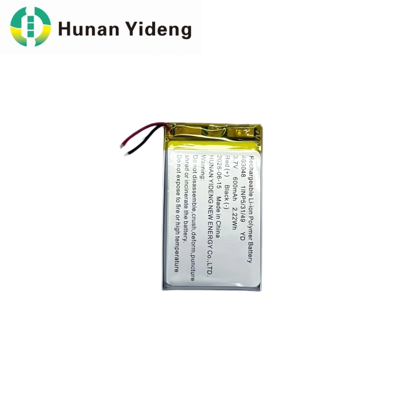 3.7V 450mAh 403048 Baterai Polimer Lithium Ultra Tipis Sel Lipo Mini