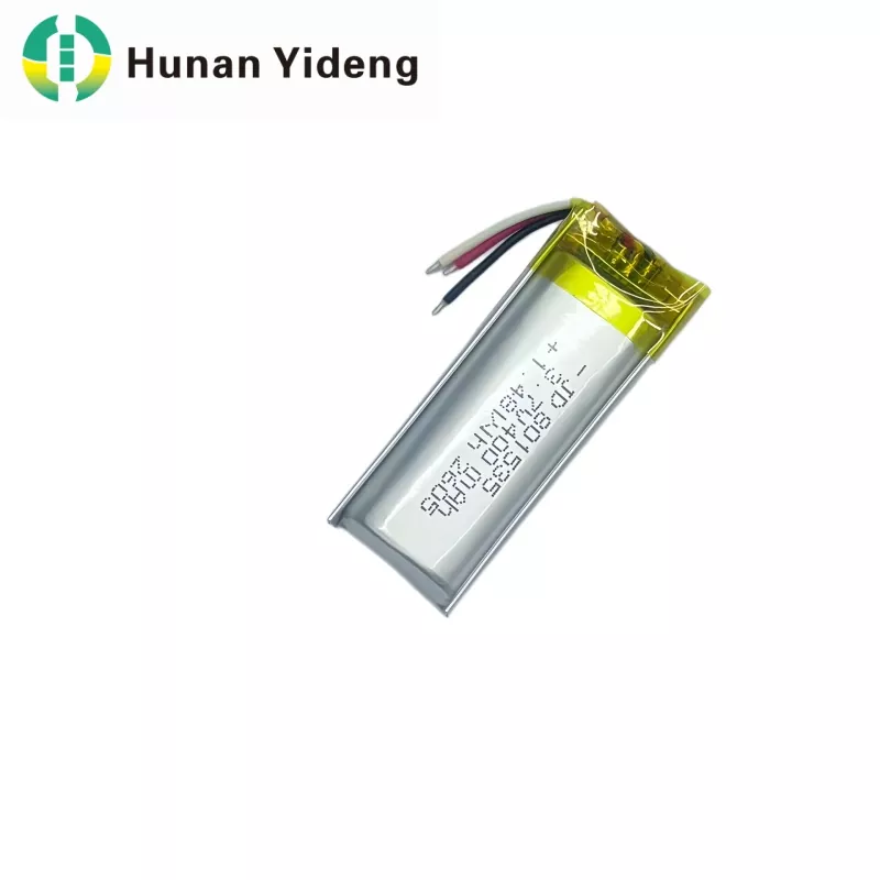 3.7V 600mAh 801535 Baterai Lipo Isi Ulang Polimer Lithium Datar