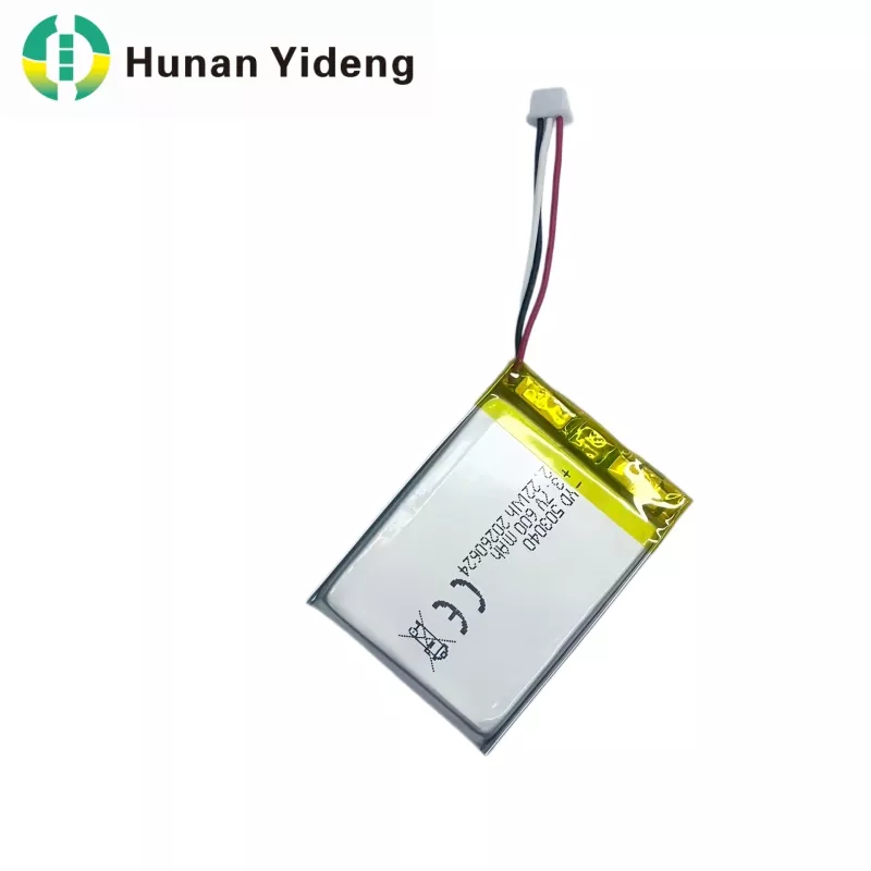 Baterai Isi Ulang Persegi 503040 3.7V 600mAh