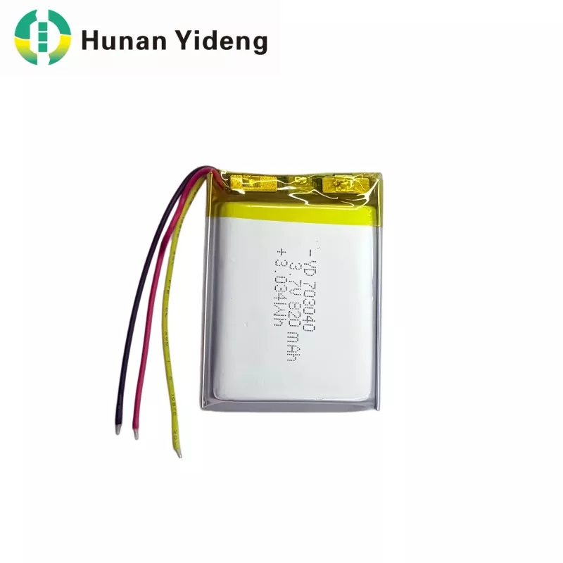 Baterai Prismatik Kecil 703040 3.7V 820mAh