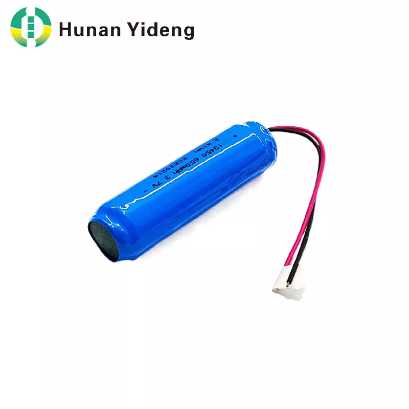 Sel Baterai Lithium Ion 13450 650mAh 3.7v