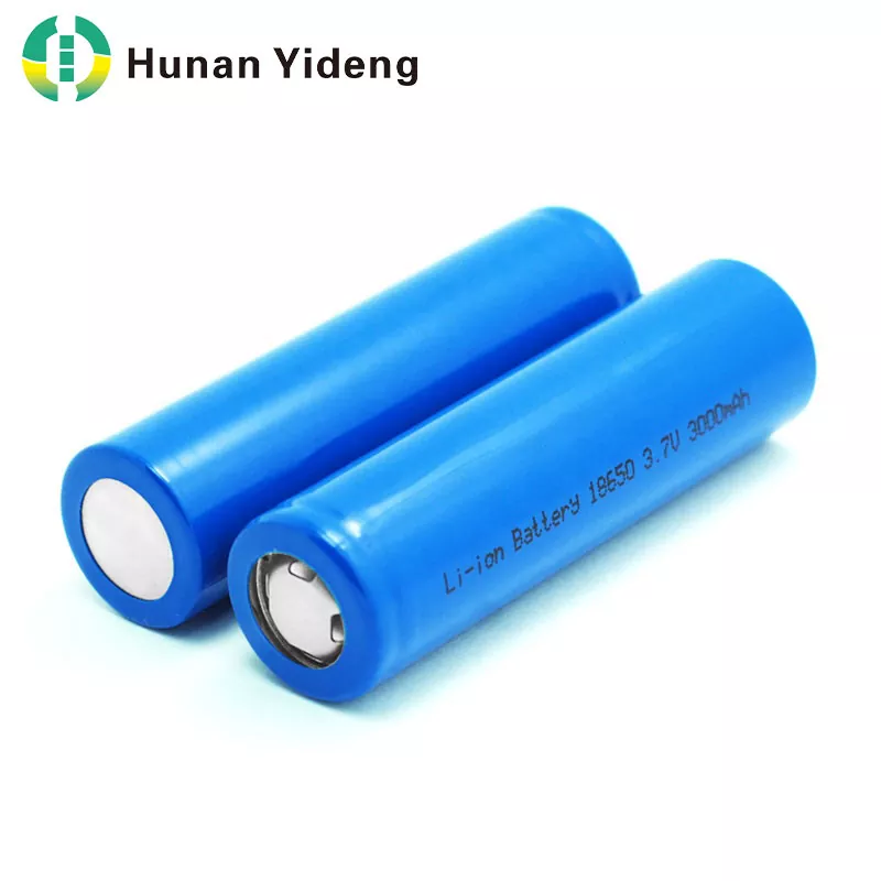 Baterai Lithium Ion Silinder 18650 Kapasitas Tinggi 3.7V 3000mAh